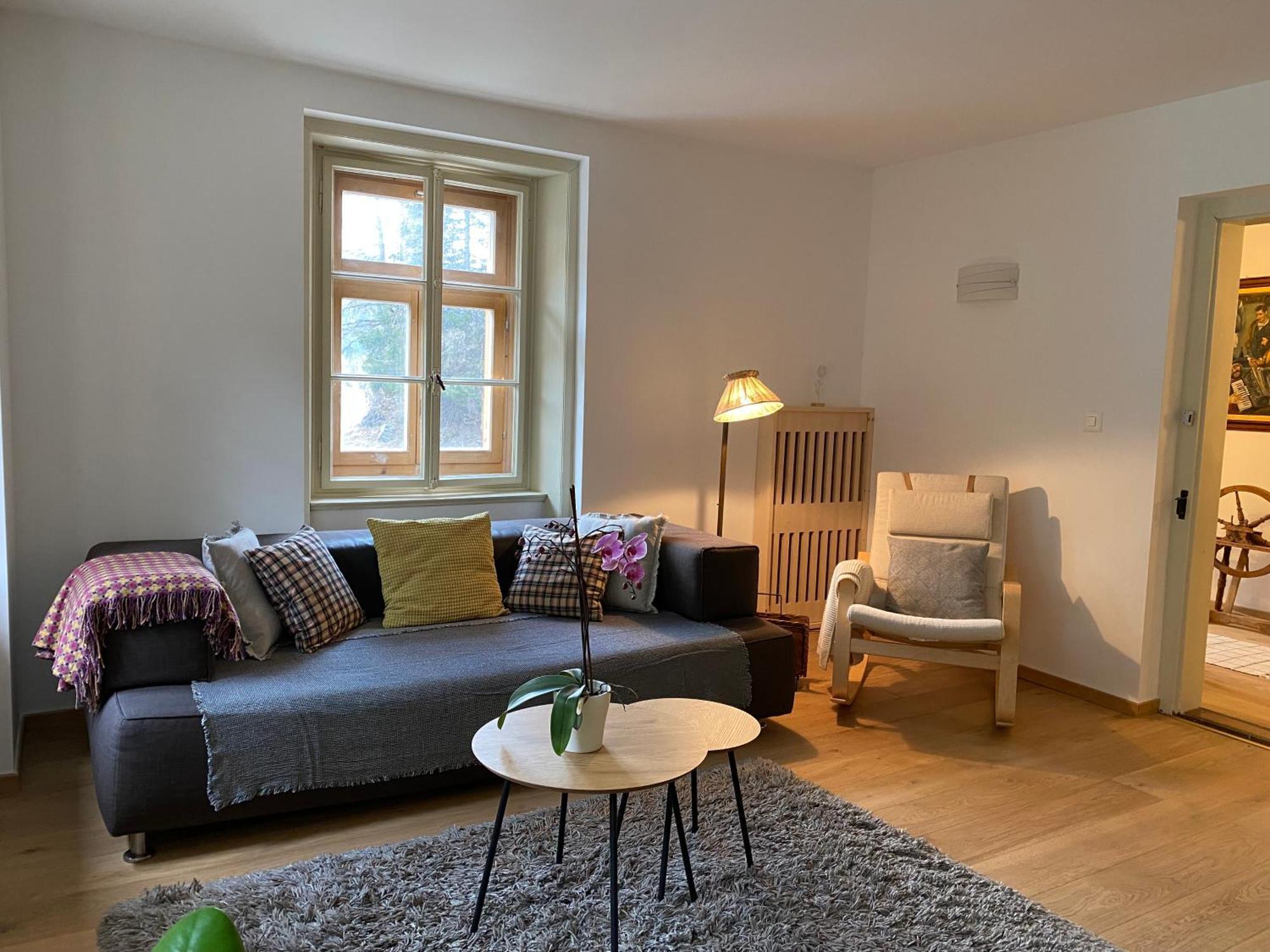 Haus La Punt, Savognin Apartment Rona Bilik gambar